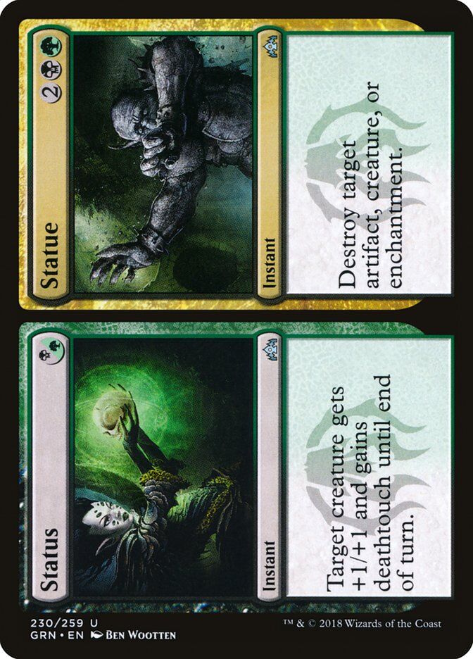 Guilds of Ravnica #230 Status // Statue
