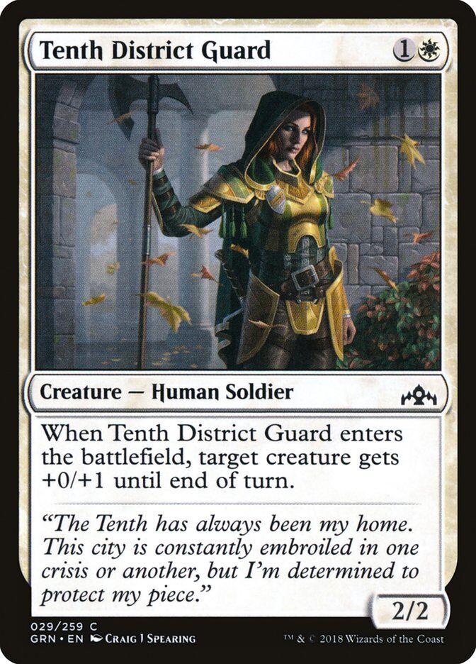 Guilds of Ravnica #29 Tenth District Guard