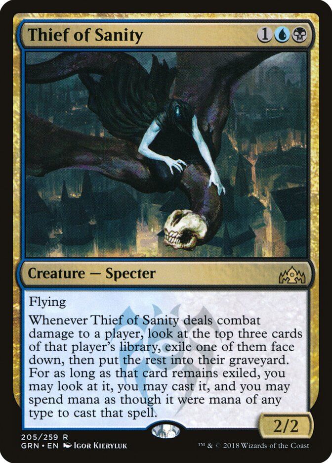 Guilds of Ravnica #205 Thief of Sanity