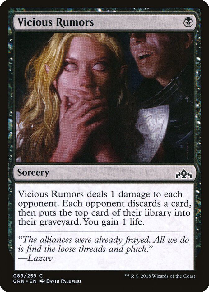 Guilds of Ravnica #89 Vicious Rumors