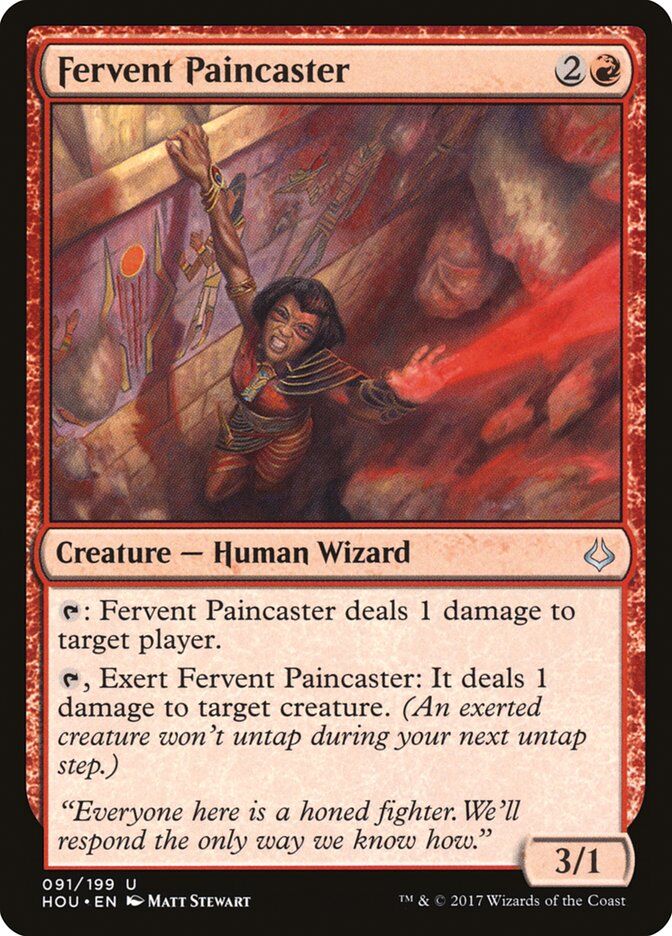 Hour of Devastation #91 Fervent Paincaster