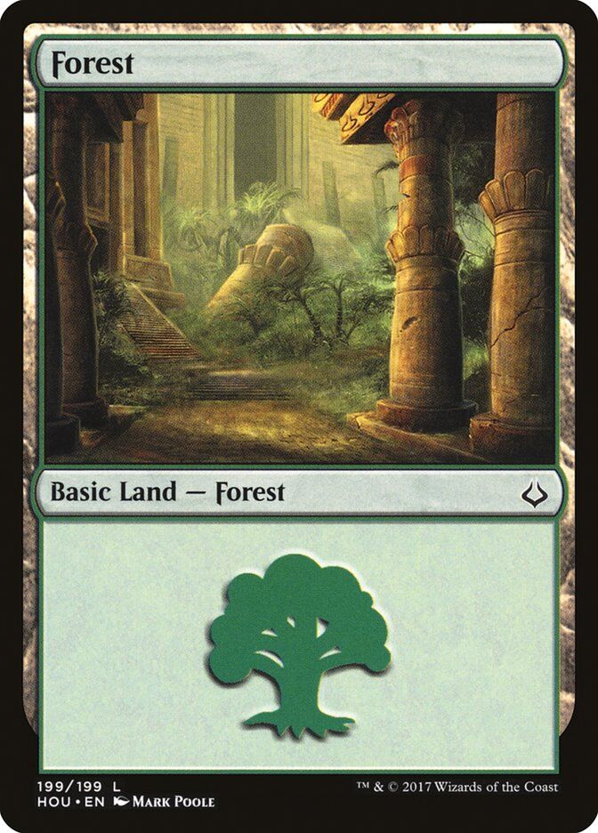 Hour of Devastation #199 Forest (199)