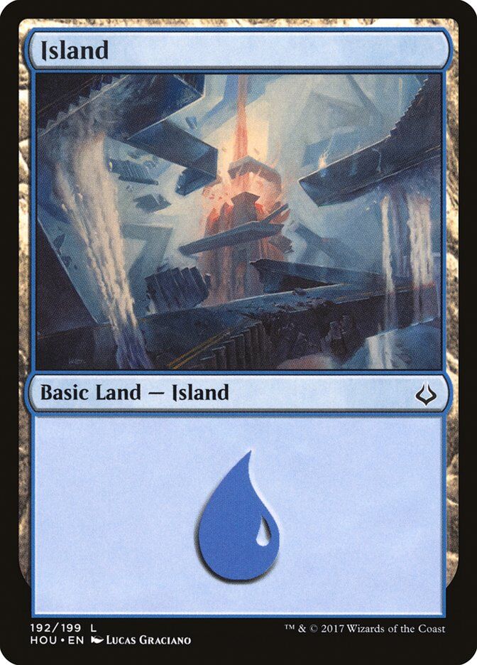 Hour of Devastation #192 Island (192)