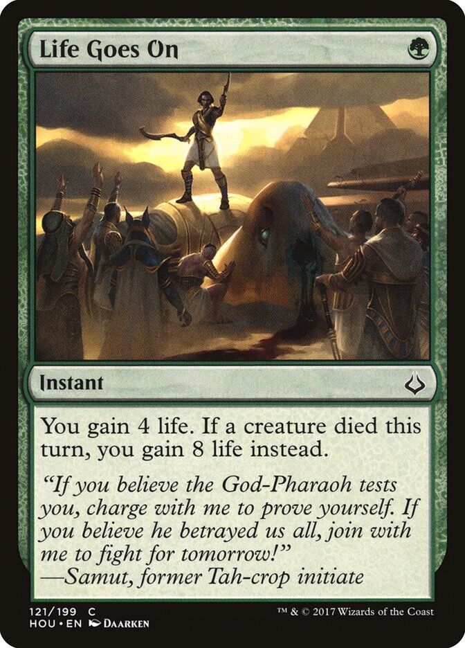 Hour of Devastation #121 Life Goes On