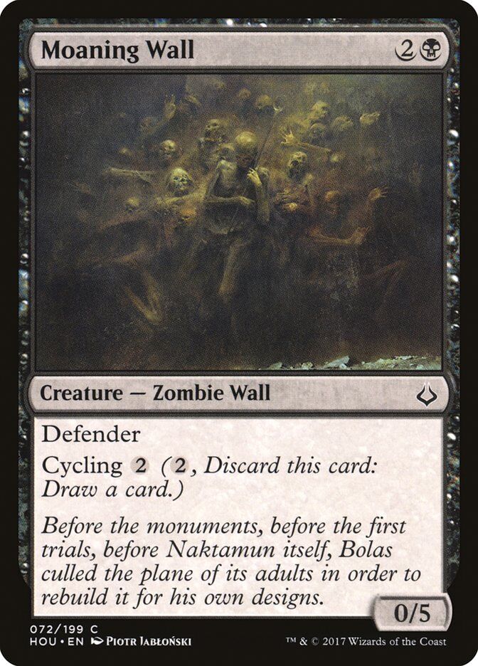 Hour of Devastation #72 Moaning Wall