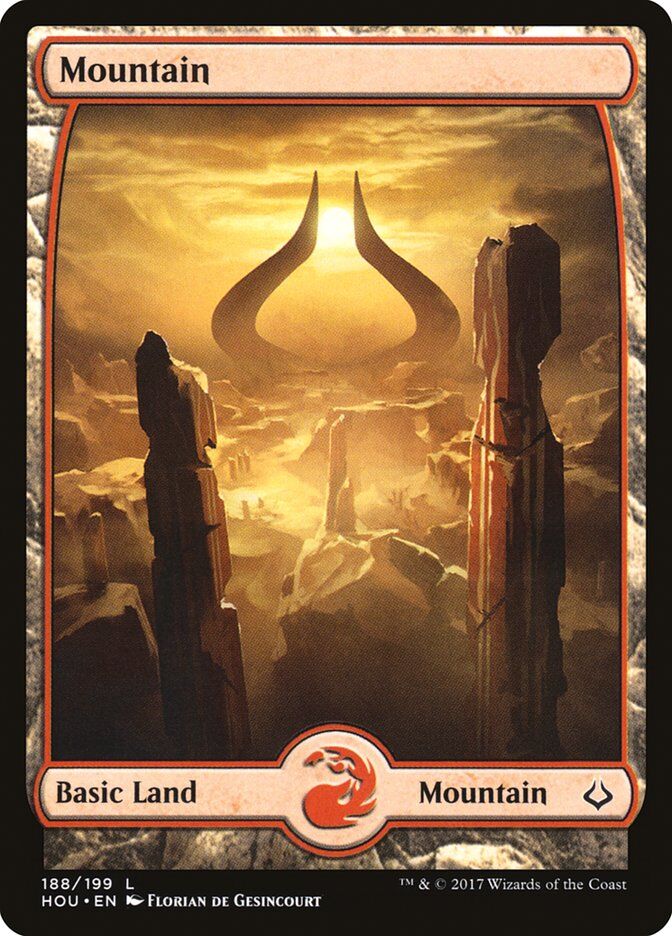 Hour of Devastation #188 Mountain (188)