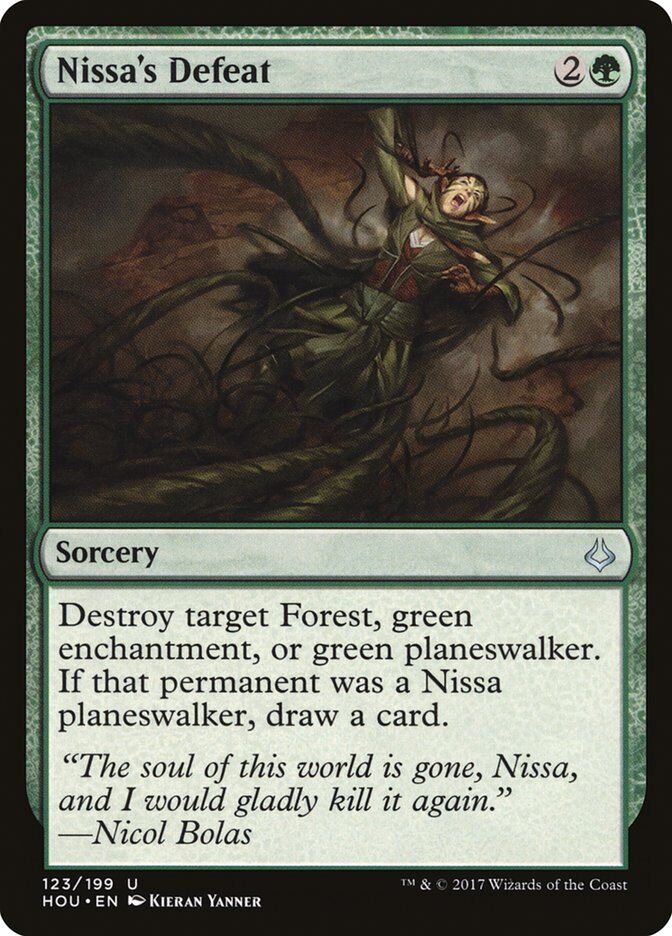 Hour of Devastation #123 Nissa's Defeat