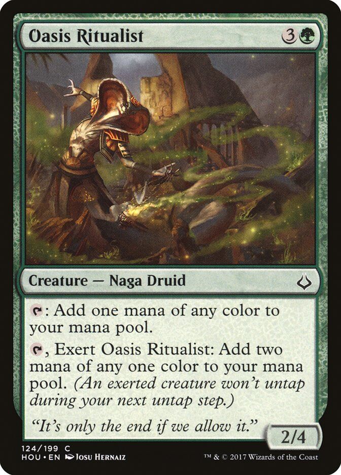 Hour of Devastation #124 Oasis Ritualist