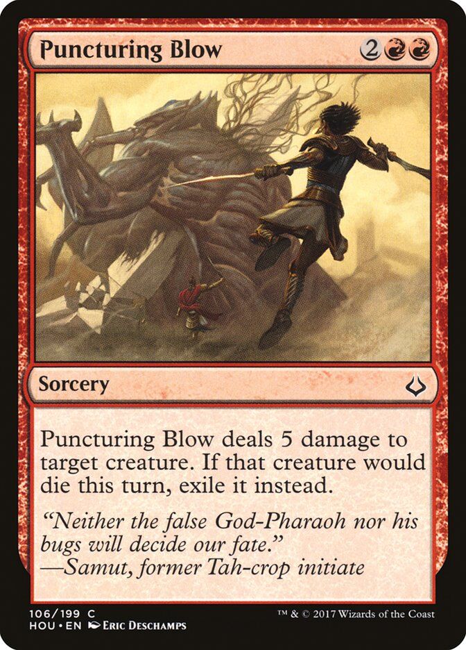 Hour of Devastation #106 Puncturing Blow