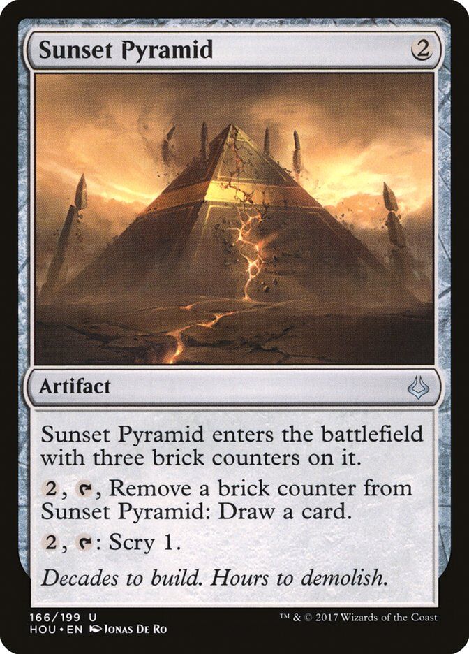 Hour of Devastation #166 Sunset Pyramid
