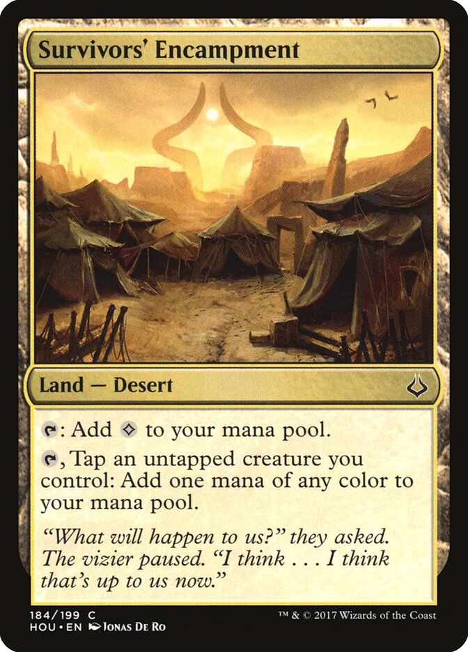 Hour of Devastation #184 Survivors' Encampment