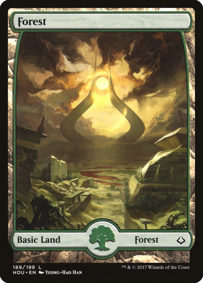 Hour of Devastation #189 Forest (189)