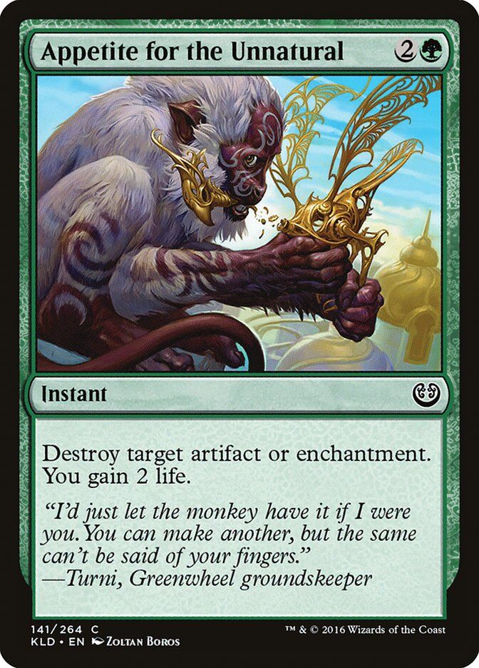 Kaladesh #141 Appetite for the Unnatural