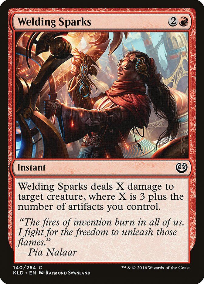 Kaladesh #140 Welding Sparks