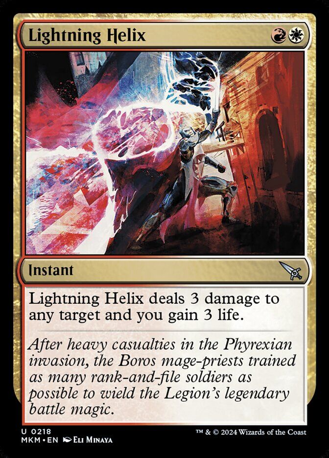 Murders at Karlov Manor #218 Lightning Helix