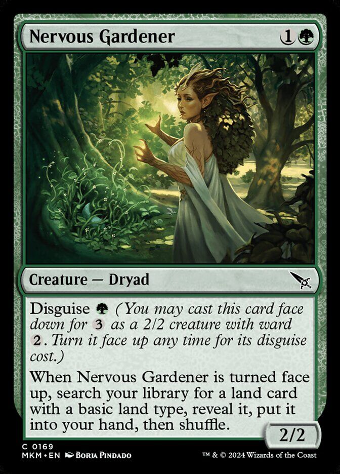 Murders at Karlov Manor #169 Nervous Gardener