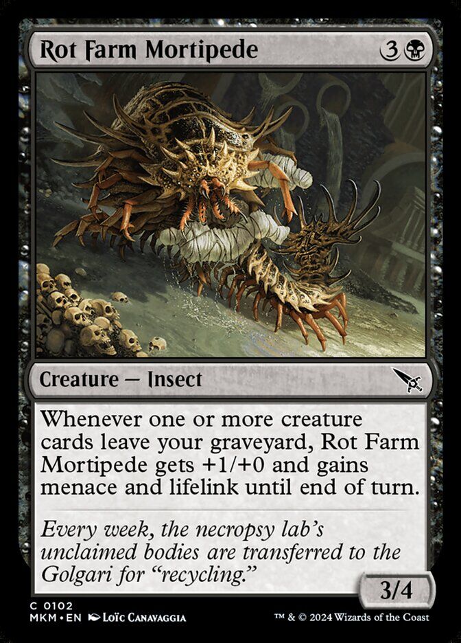 Murders at Karlov Manor #102 Rot Farm Mortipede