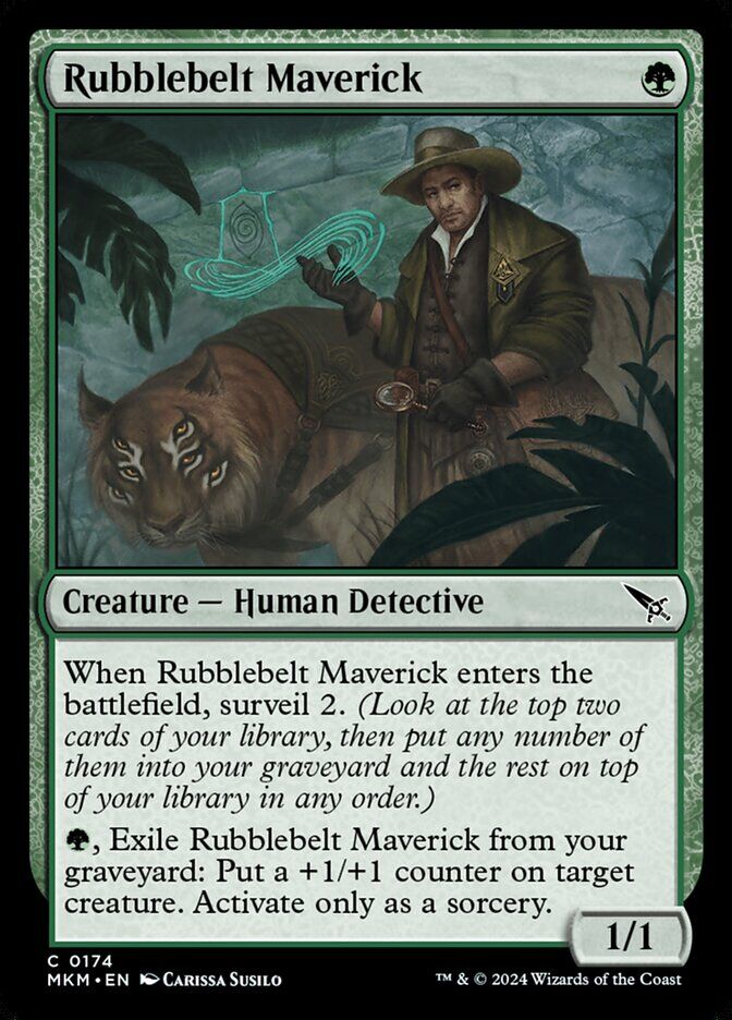 Murders at Karlov Manor #174 Rubblebelt Maverick