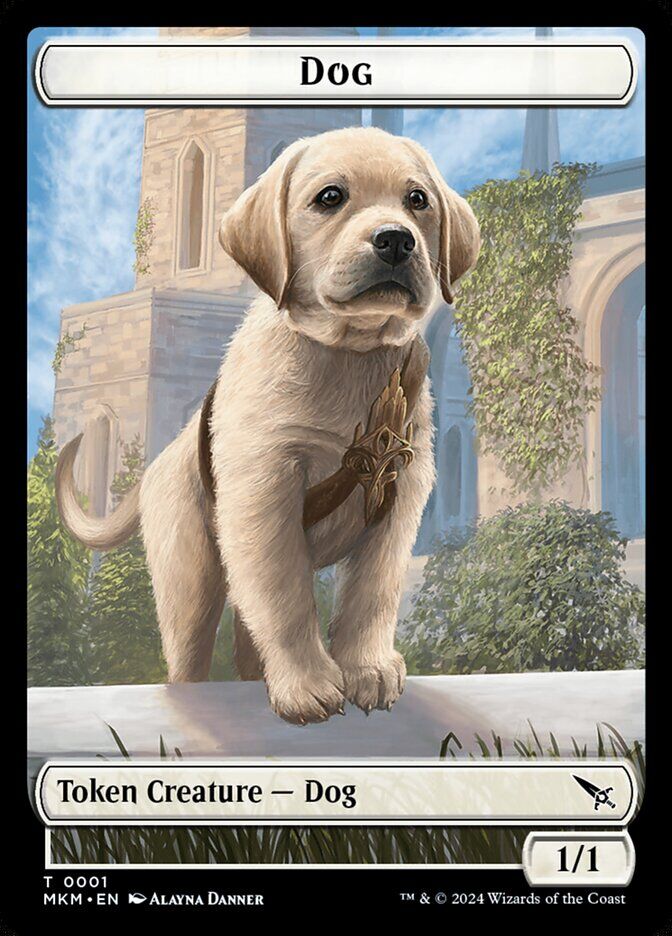Murders at Karlov Manor #1 Dog Token