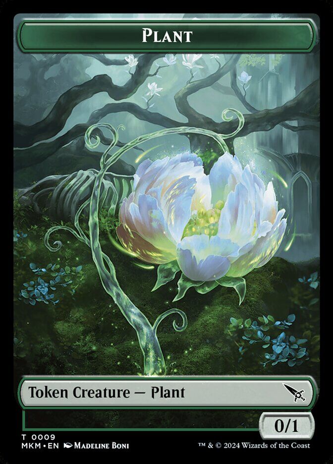 Murders at Karlov Manor #9 Plant Token