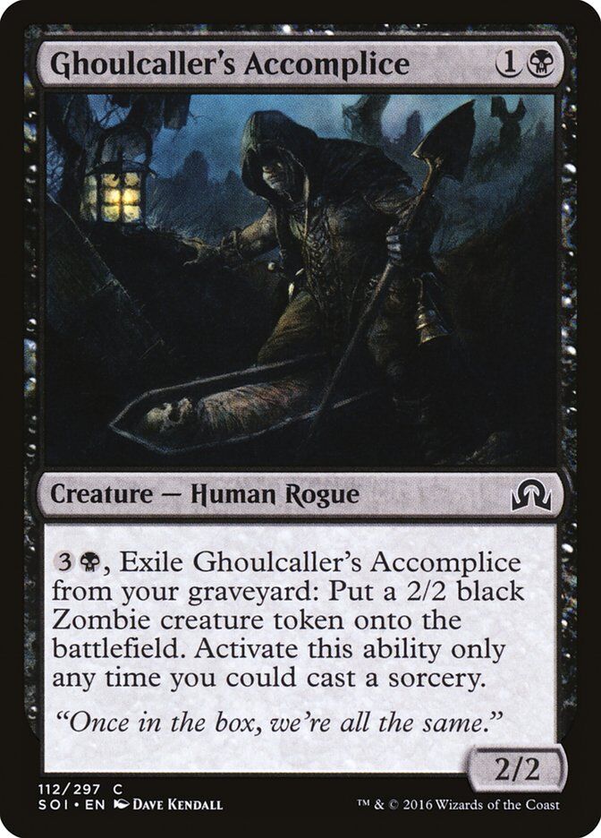 Shadows over Innistrad #112 Ghoulcaller's Accomplice