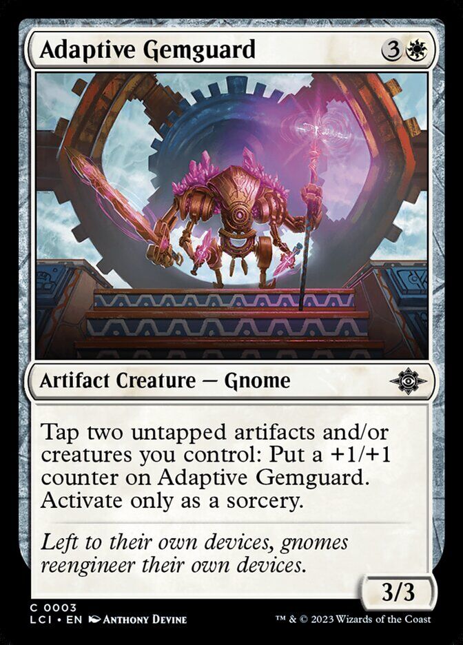 The Lost Caverns of Ixalan #3 Adaptive Gemguard