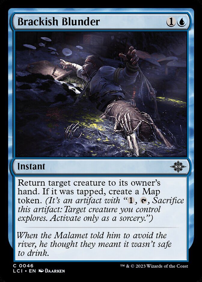 The Lost Caverns of Ixalan #46 Brackish Blunder