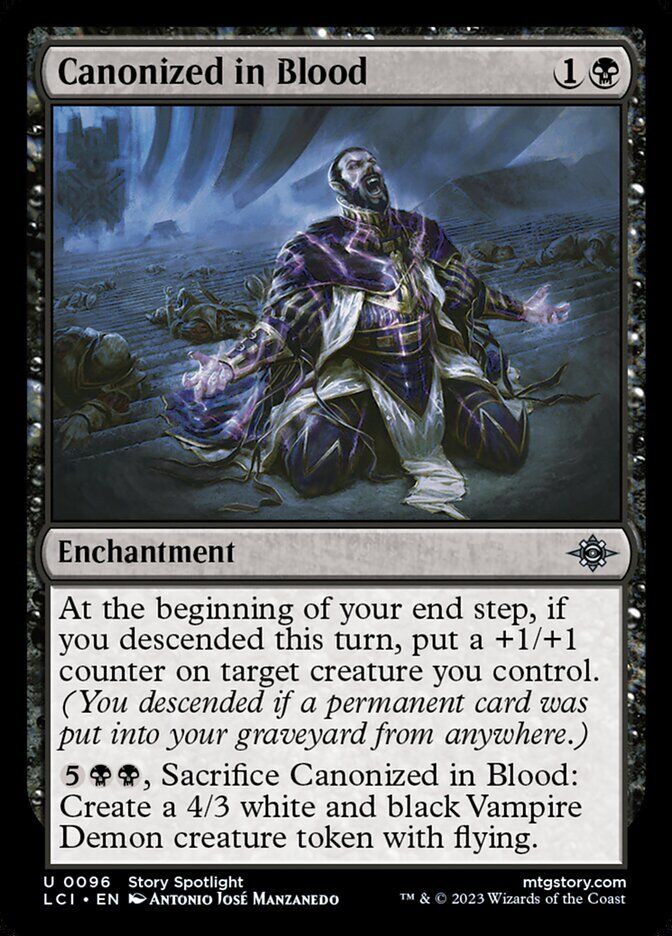 The Lost Caverns of Ixalan #96 Canonized in Blood