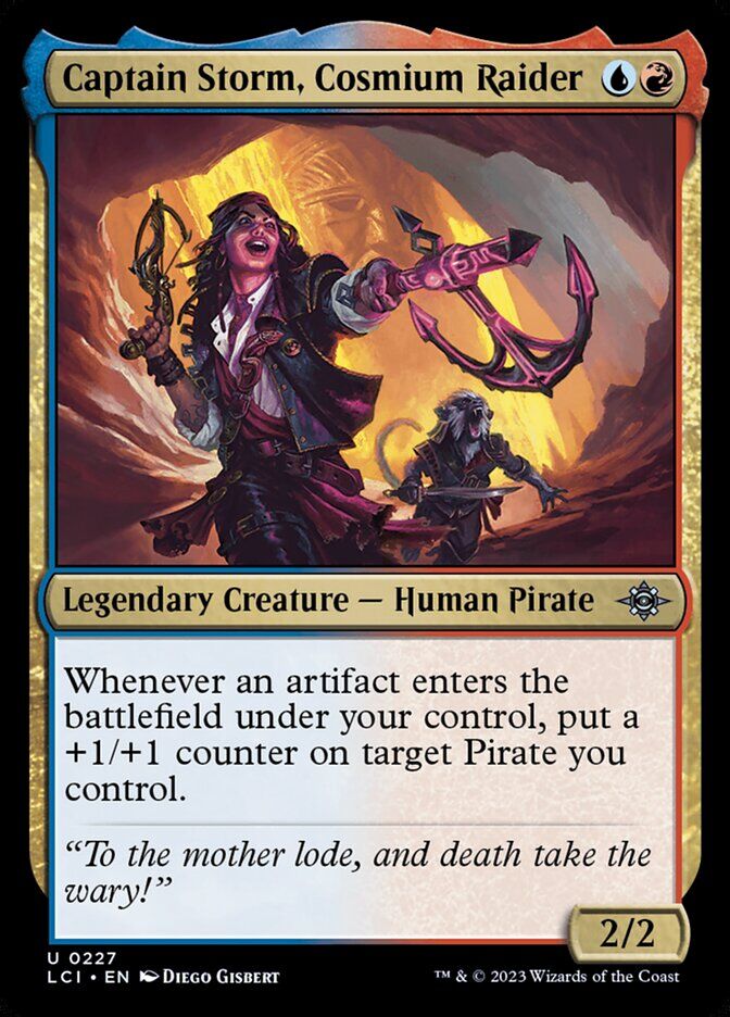The Lost Caverns of Ixalan #227 Captain Storm, Cosmium Raider