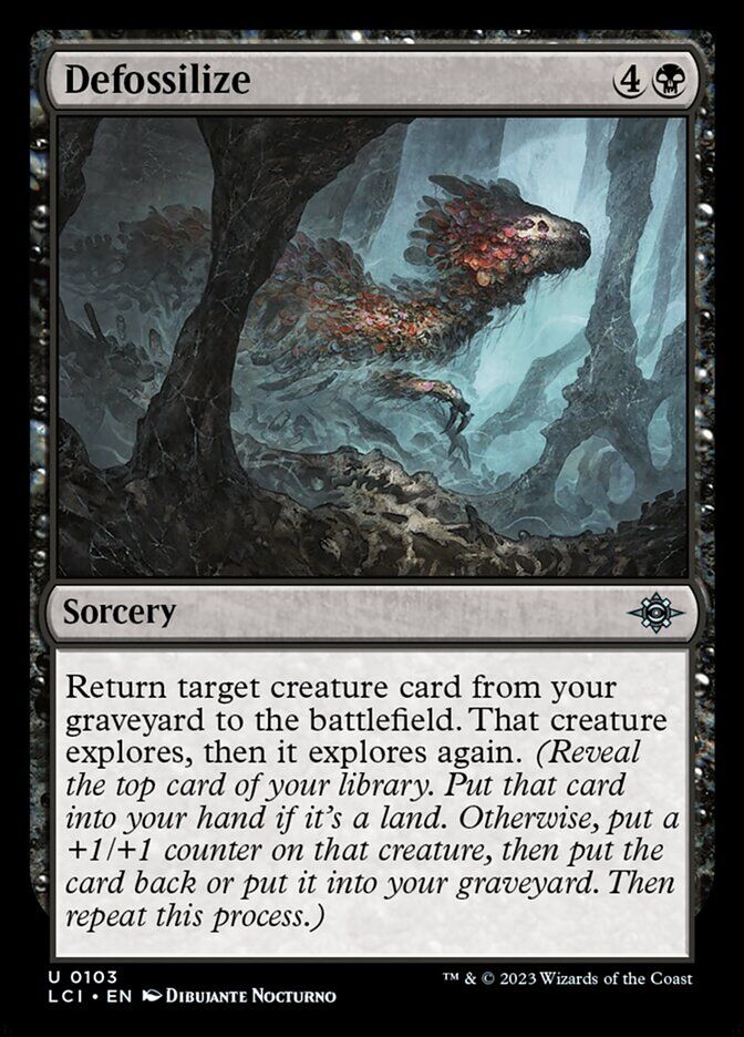 The Lost Caverns of Ixalan #103 Defossilize