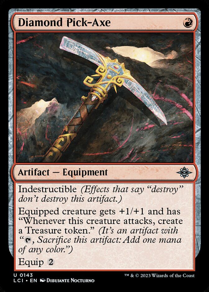 The Lost Caverns of Ixalan #143 Diamond Pick-Axe
