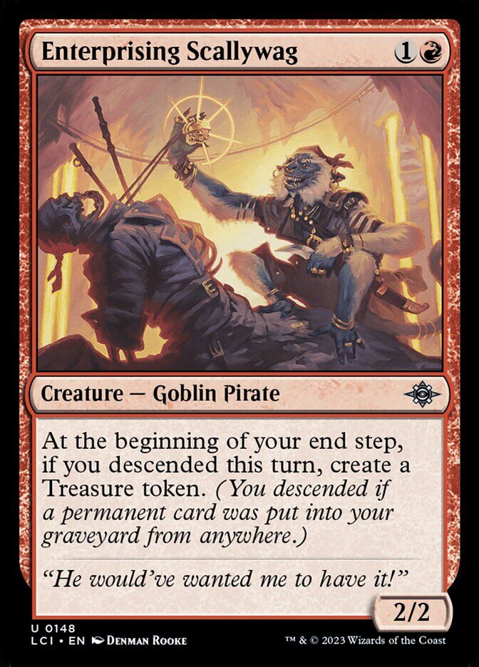 The Lost Caverns of Ixalan #148 Enterprising Scallywag