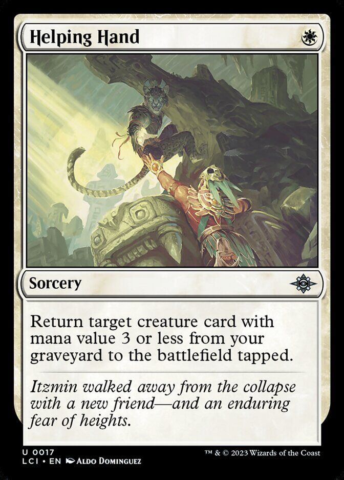 The Lost Caverns of Ixalan #17 Helping Hand