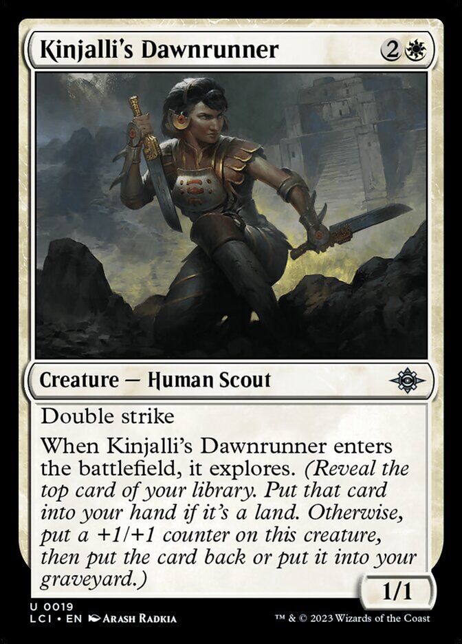 The Lost Caverns of Ixalan #19 Kinjalli's Dawnrunner