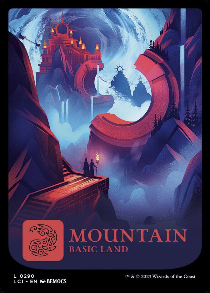 The Lost Caverns of Ixalan #290 Mountain (0290)