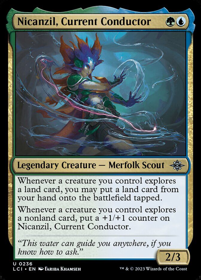 The Lost Caverns of Ixalan #236 Nicanzil, Current Conductor
