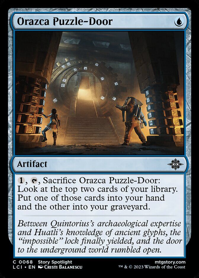 The Lost Caverns of Ixalan #68 Orazca Puzzle-Door