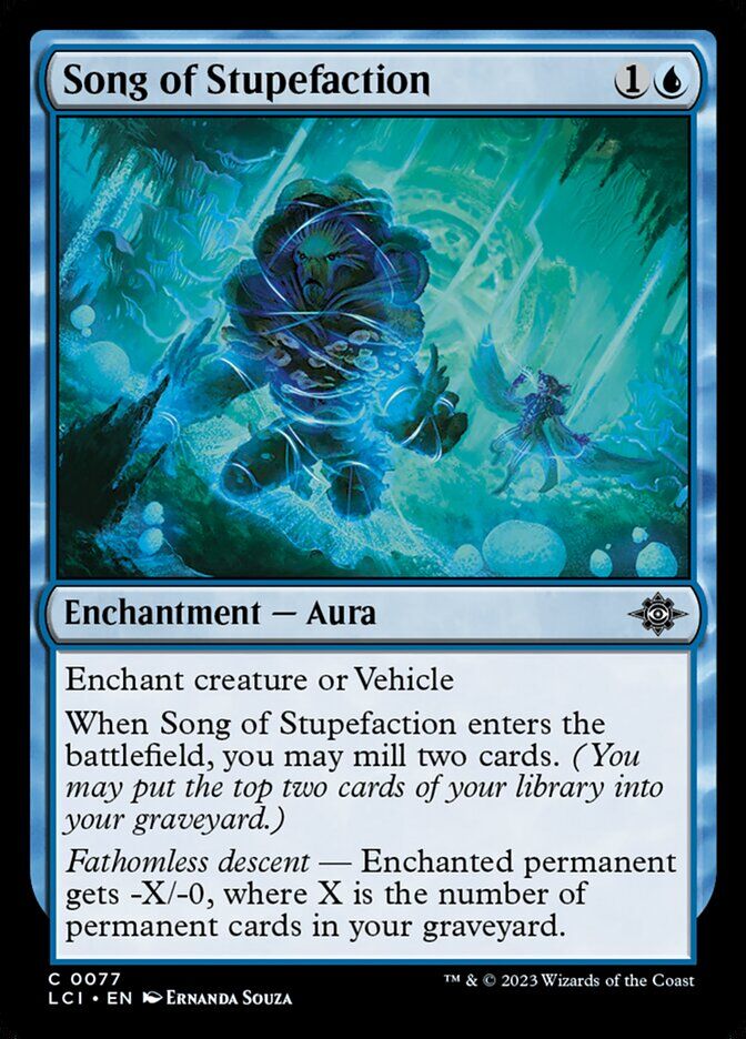 The Lost Caverns of Ixalan #77 Song of Stupefaction