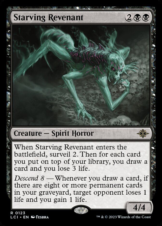 The Lost Caverns of Ixalan #123 Starving Revenant