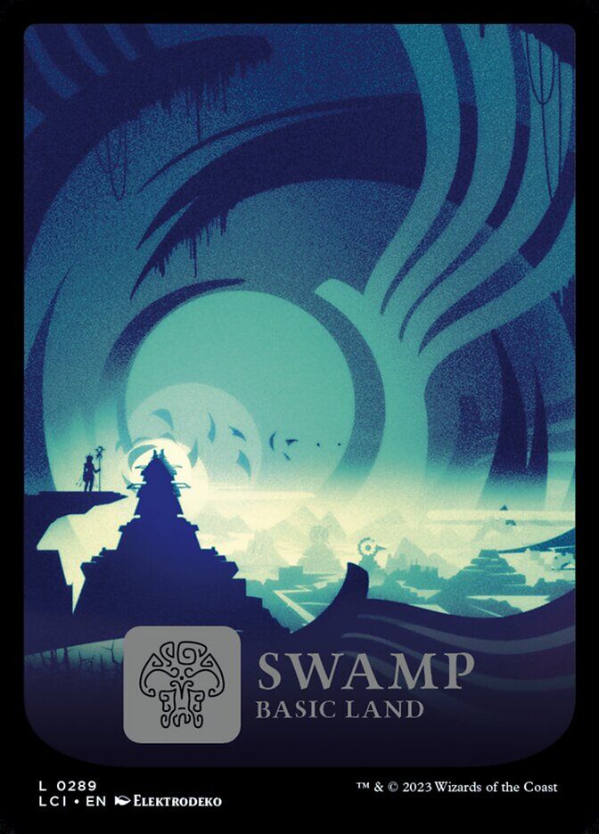 The Lost Caverns of Ixalan #289 Swamp (0289)