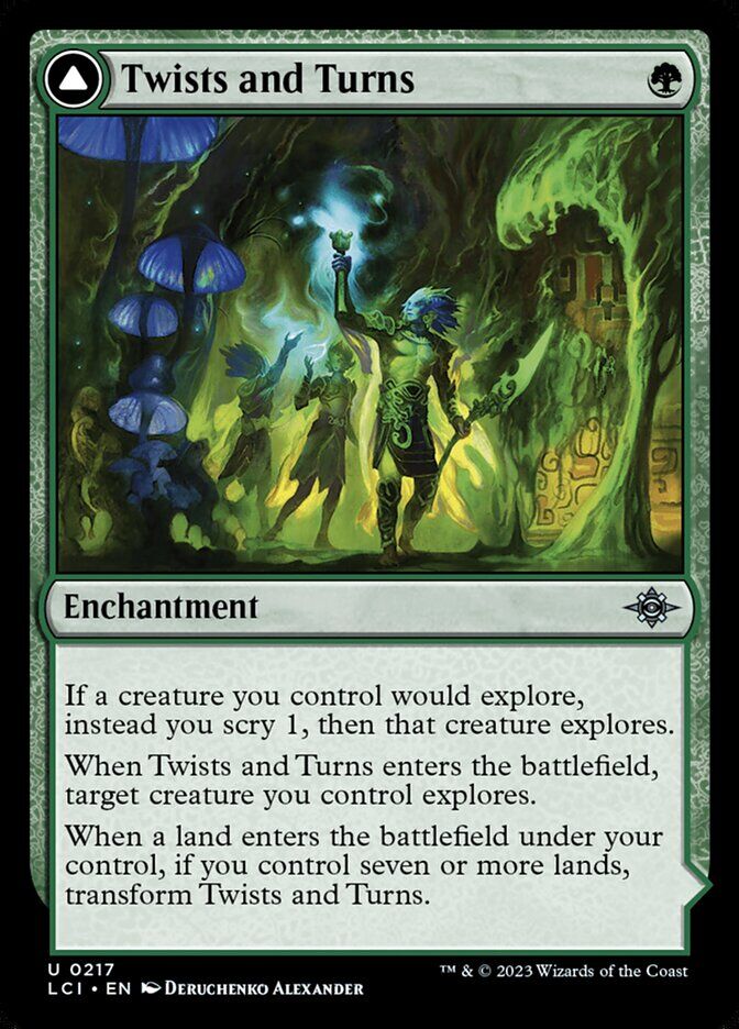 The Lost Caverns of Ixalan #217 Twists and Turns