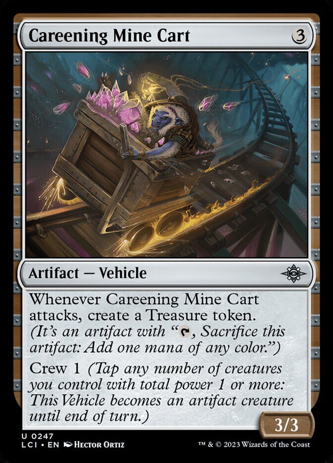 The Lost Caverns of Ixalan #247 Careening Mine Cart