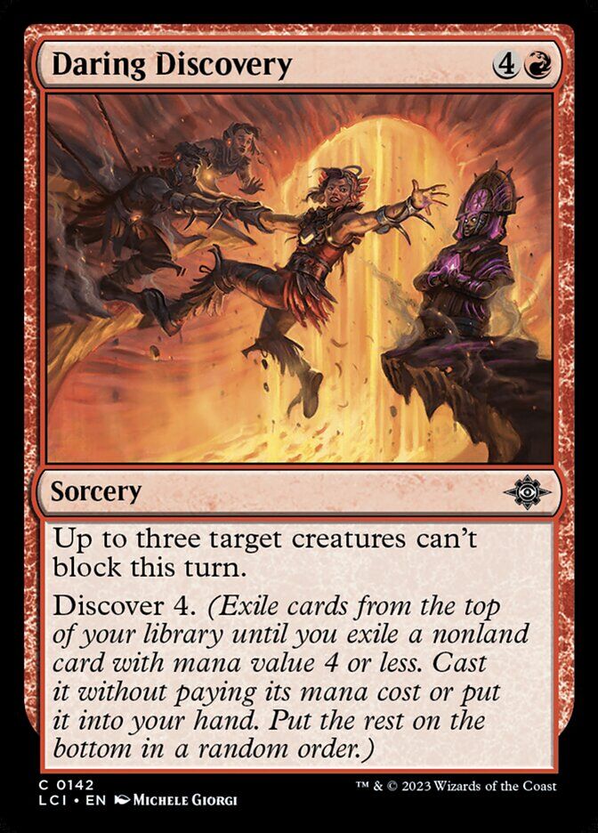 The Lost Caverns of Ixalan #142 Daring Discovery
