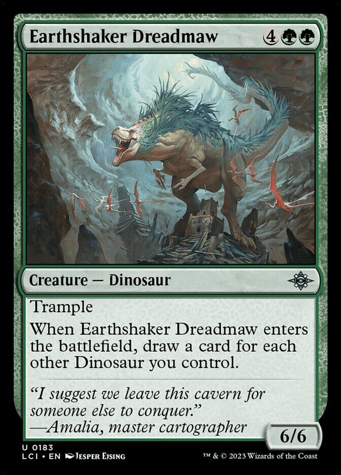 The Lost Caverns of Ixalan #183 Earthshaker Dreadmaw