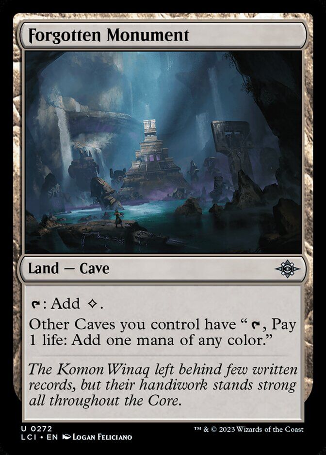 The Lost Caverns of Ixalan #272 Forgotten Monument