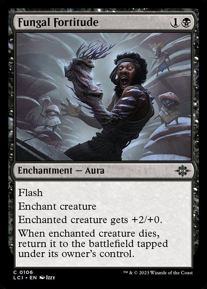 The Lost Caverns of Ixalan #106 Fungal Fortitude