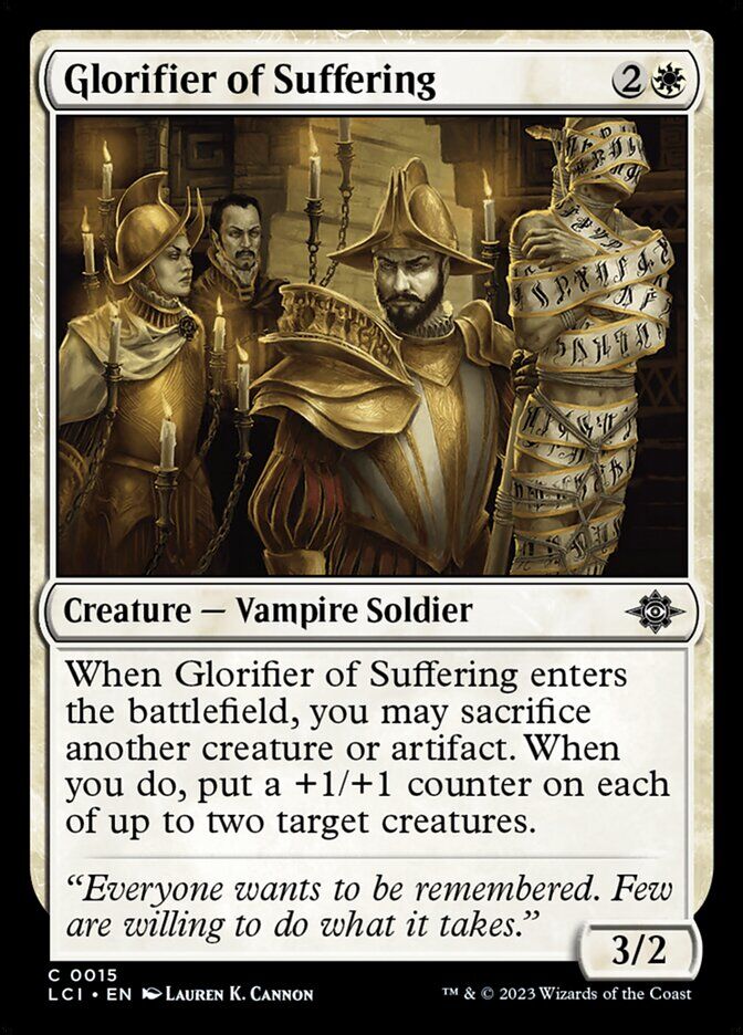 The Lost Caverns of Ixalan #15 Glorifier of Suffering