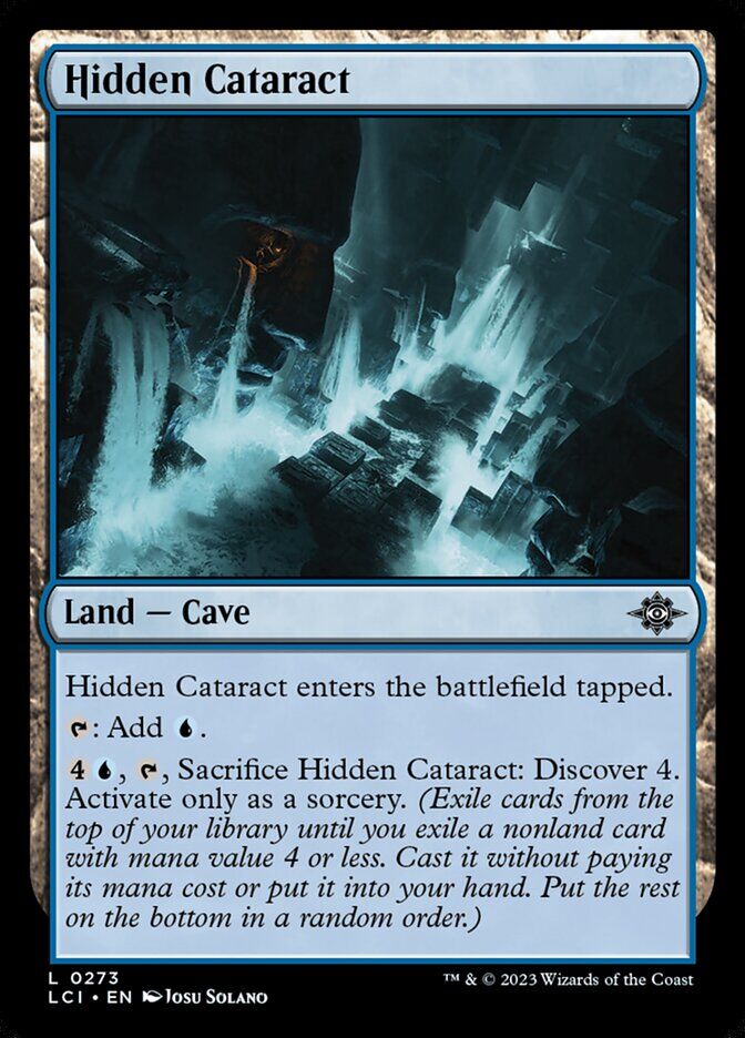 The Lost Caverns of Ixalan #273 Hidden Cataract