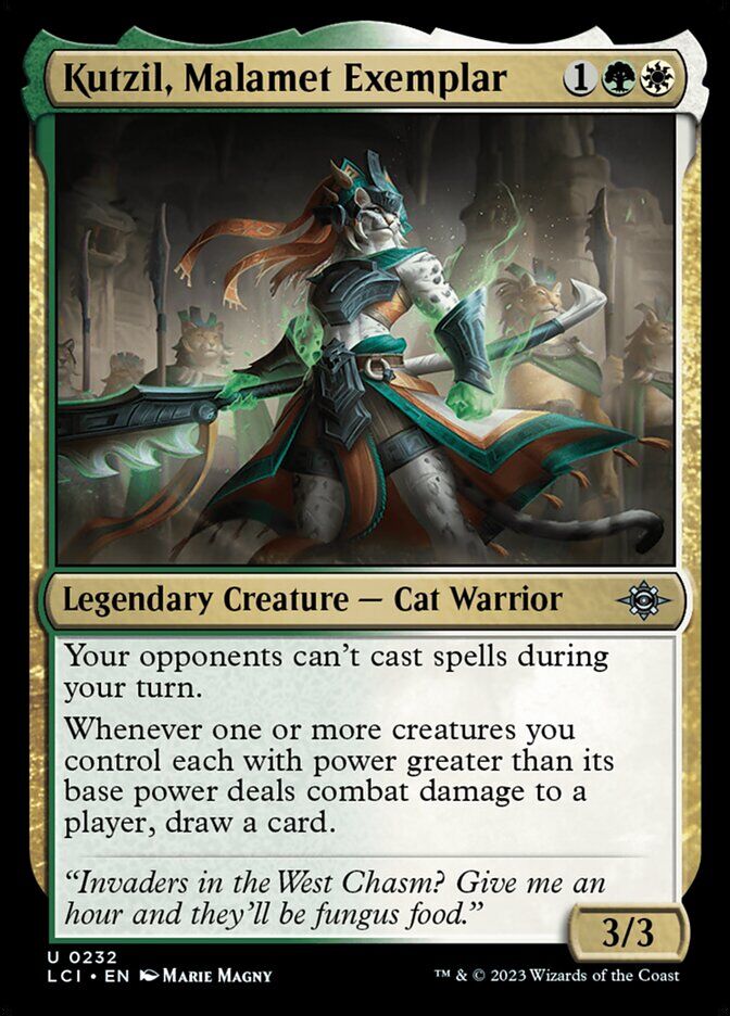 The Lost Caverns of Ixalan #232 Kutzil, Malamet Exemplar