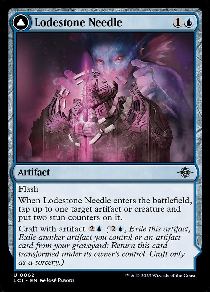The Lost Caverns of Ixalan #62 Lodestone Needle